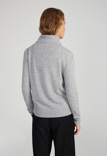 Image of Style & Republic Women's 100% Cashmere Slim Turtleneck Pullover Sweater | Classic Fit, Premium Knit Jumper, Ultra Soft Feel, Lightweight Warmth, Naturally Breathe, Easy Layering, Autumn Winter Spring