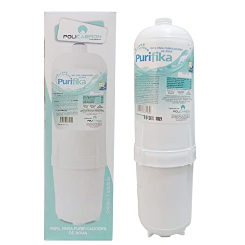 Kit 4 Refil Filtro Agua Purifika Compatível Purificador Soft Everest Lacrado - Plus Star Slim Fit e