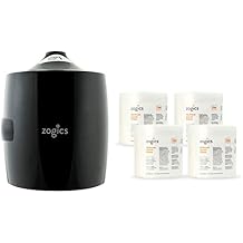 Zogics Wellness Center Wipes and Wall Mounted Dispenser No-Touch Wipes Dispenser, Mounts Easily to Wall for Quick Access to Wellness Center Cleaning Wipes Cleaning Wipes + Dispenser