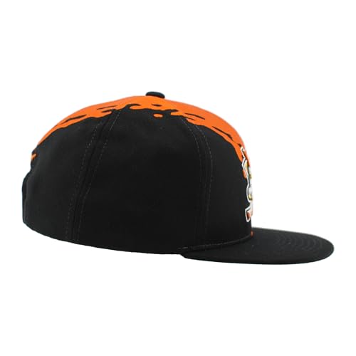 Image of ZHATS NHL Unisex-Adult NHL Officially Licensed Adjustable Snapback Hat Flat Bill Z11 Retro Paintbrush