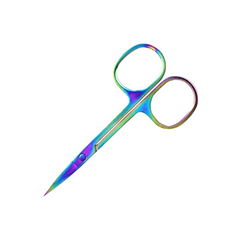 Bastelschere, professionelle Nagelschere, Maniküre for Nägel, Augenbrauen, Nase, Wimpern, Nagelhautschere, gebogene Pediküre, Make-up-Werkzeuge, Schere
