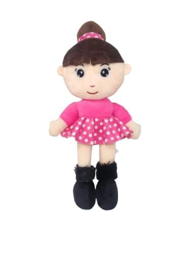 FUN ZOO Cute Soft Stuffed Toy for Kids and Birthday Gift, Bun Doll (Pink,60 CM)