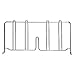 Quantum Storage DIV12S Wire Shelving Dividers Stainless - 12 in.