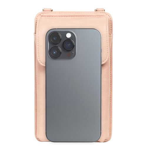 Image of Claasico Crossbody Phone Purse for Women - RFID Phone Case Wallet w /Magnetic Closure & Separate Zipper Pocket Crossbody Bag
