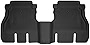 Husky Liners X-act Contour Series | 2nd Seat Floor Liner - Black | 54631 | Fits 2018-2021 Jeep Wrangler 4 Door 1 Pcs