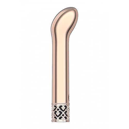 Vibrateur Matériaux ABS SHOTS ROY001ROS Jewel Or Rose 12cm : Accessoire Intime