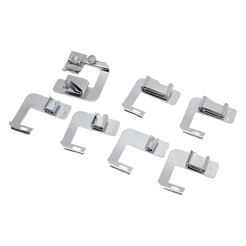 Set de prensatelas para dobladillo enrollado para máquina de coser miniatura 3