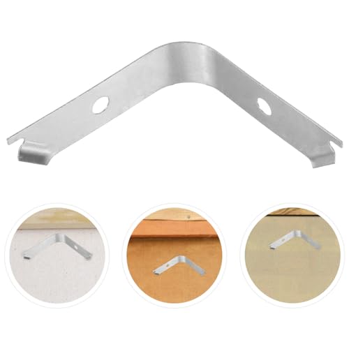 Image of STOBOK 50pcs Spring Clips for Picture Framing Backing Hardware for Wall Art and Photos Convenient Hanging
