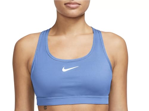 Soutien-gorge de sport Nike Swsh Med vêtement fitness femme brassière noire