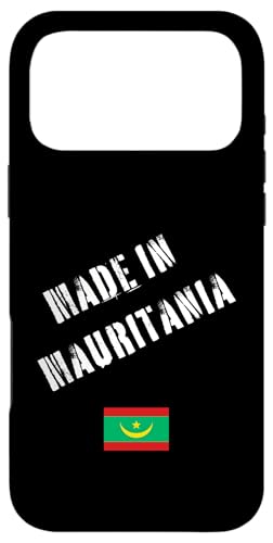 モーリタニア製 フラッグ 面白い スマホケース iPhone 17 Pro Max 用