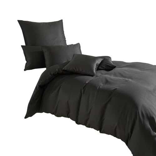 TRAUMSCHLAF Tencel™ Lyocell Bettwäsche Uni · 100% Lyocell · Seidig-weich & atmungsaktiv · Temperaturausgleichend · Pflegeleicht & langlebig ·...