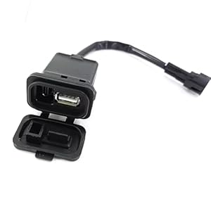 Drwcotu Motorcycle Usb Power Transfer Interface Socket Type-C Impulse Port Charge For Cfmoto 450Sr 450Ss Sr 450 Cf400-6 800Nk Nk800 250Sr Sr250 Converter 6 31xn 0wuthl. sl500 . ss300