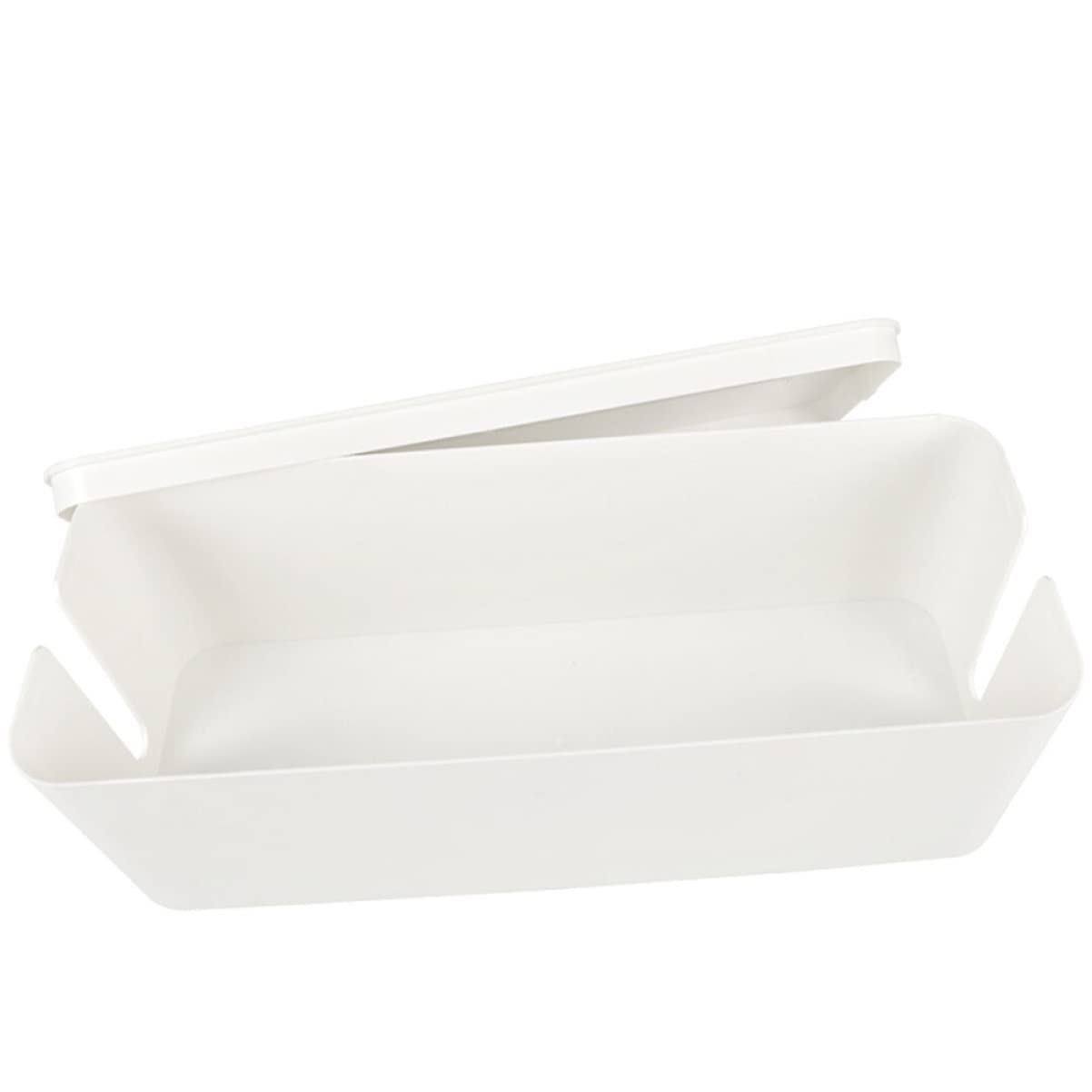 Porta Striscia Dimensioni Coperchio Gestione Alimentazione per Presa Cavo Ufficio E Cavo di Plastica Bianco Filo Casa Custodia Organizer Protezione Custodia Sovratensione