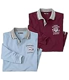 QUALITÄT - Diese Poloshirts kombinieren sportive Lässigkeit mit modischem Chic! Die Modelle werden in sehr hochwertiger Piqué-Qualität (ca. 180 g/m²) gefertigt