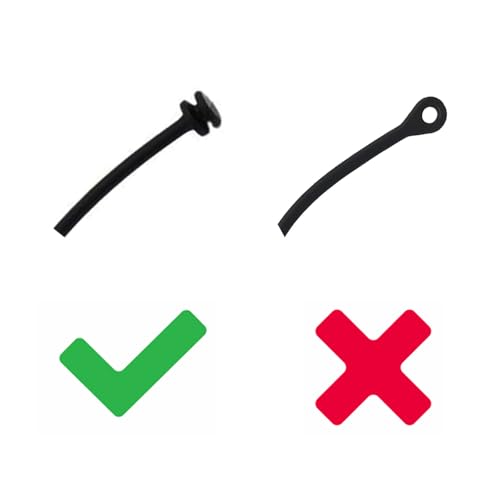 CANJPTON Kompatibel mit BMW X1 X3 X4 X5 X6 Z4 MINI E70 E46 E90 E39 E87 F10 F11 NBR Tankdeckel mit Kabel Öltankdeckel Benzinmodelle Diesel Tankdeckelkabel 16117222330 8N0201556