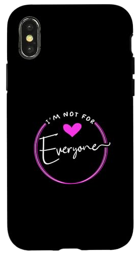 Pink Can't Win 'Em all ピンクのグラフィック スマホケース iPhone X/XS 用
