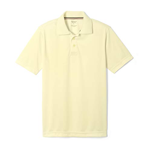 Image of French Toast Big Boy's Short Sleeve Sport Polo Shirt Shirt, Yellow, YXL