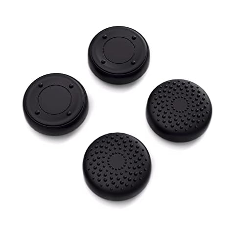playvital Thumb Grip Caps for Steam Deck, Silicone Thumbsticks Grips Joystick Caps for Steam Deck - Raised Dots & Studded Design Cover