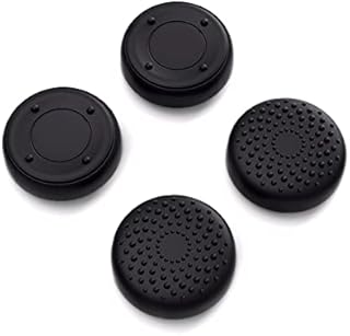 PlayVital Thumb Grip Caps for Steam Deck, Silicone Thumbsticks Grips Joystick Caps for Steam Deck - Raised Dots & Studded Design