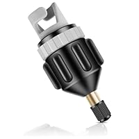 SUP Ventiladapter, Luftpumpe Adapter, Luftventiladapter Sup Pumpe für Paddle Boards, Kompressor Adapter Zubehör für Kanu, Aufblasbares Ruderboot, Stand Up Paddle Board, Kajak