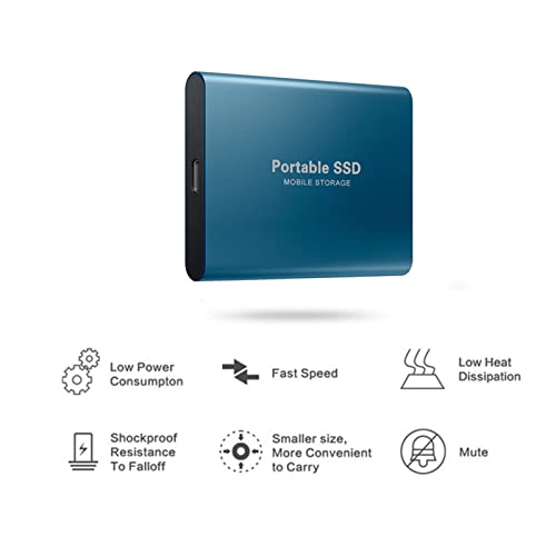 ErLaLa Portable,Externe Festplatte,Externe Festplatte,Festplatte,mobiler Speicher,Hochgeschwindigkeits-Solid-State… – Bild 3