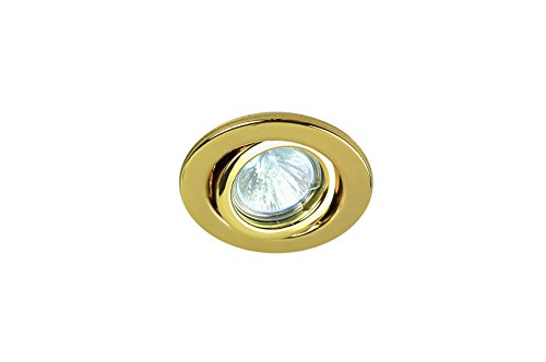 Spot oscillant Aimur couche en or finition luxe module Led Sharp