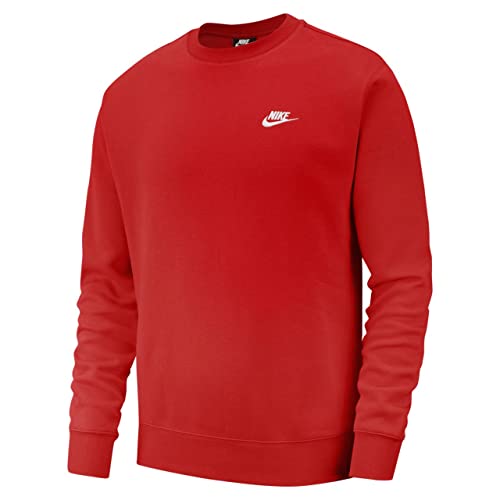Nike Club Sweatshirts University Red/White S