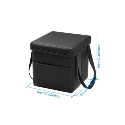 Contenedor de basura para coches y caja plegable para maletero coche multifunción 7