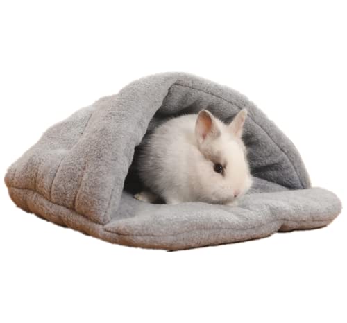 MUYYIKA ハムスター ハウス モルモット ハリネズミ 家 小動物用 巣箱 寝袋 寝床 洗える ふわふわ 可愛い 暖かい 休憩所 遊び場 寒さ対策 フェレット うさぎ モルモット デグー小屋