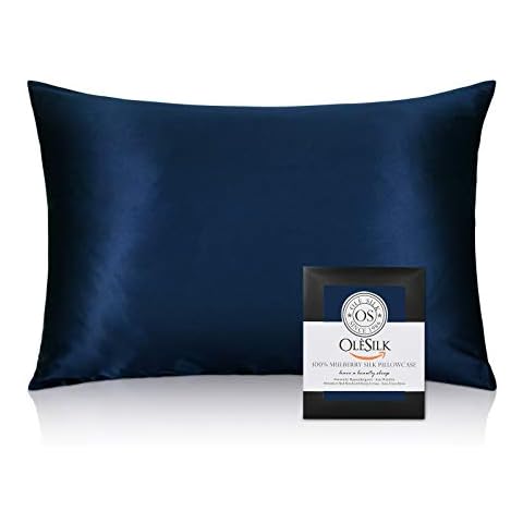 OLESILK Taie d'oreiller en Soie Cover