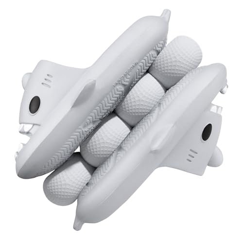 Image of Kids Shark Cloud Slides | Boys Girls Slip On Sandals | Toddler Beach Slippers | Youth Fish Flip Flops Pool Shower Shoes