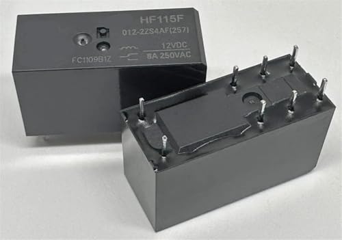 Relais HF115F 2ZS4AF pour réparer une carte de commande domotique 8 broches
