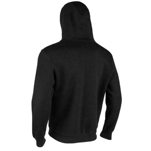 Killik Summit Camo Pullover Hoodie for Men – Lightweight, Drawstring & Kangaroo Pocket Men's Athletic Hoodie, Black2