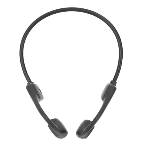 Cryfokt Auriculares de Conducción ósea con Micrófono, Auriculares Inalámbricos de Impermeabilización de Impermeabilización IPX5 de Sudor