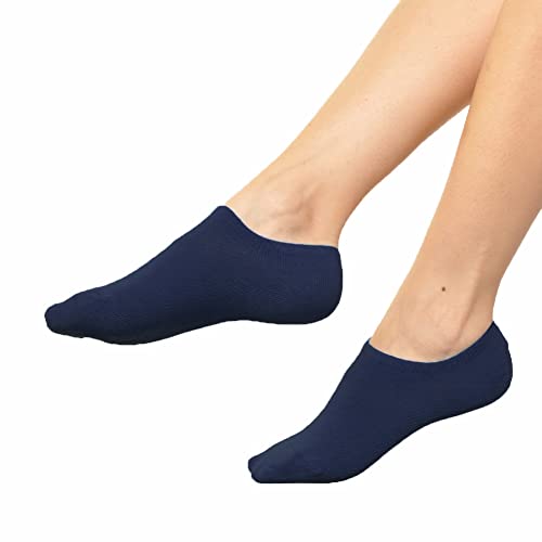 Angelina Unisex Adult Mens Womens Kids Boys Girls Cotton Blend No-Show Sport Sock (12-Pairs)4