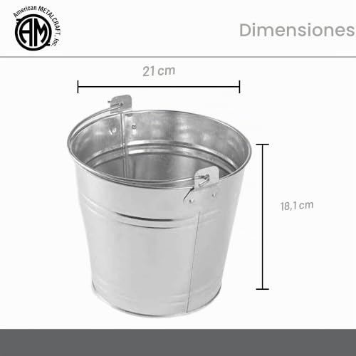 Cubeta galvanizada 2 Imagen adicional