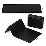 Gymnastics Mat, 6x2 Ft Exercise Mats, Gymnastics Tumbling Mats, Thick Portable Home Gym Floor Pad for Yoga, Pilates, Aerobics & Martial Arts Training Children Gifts