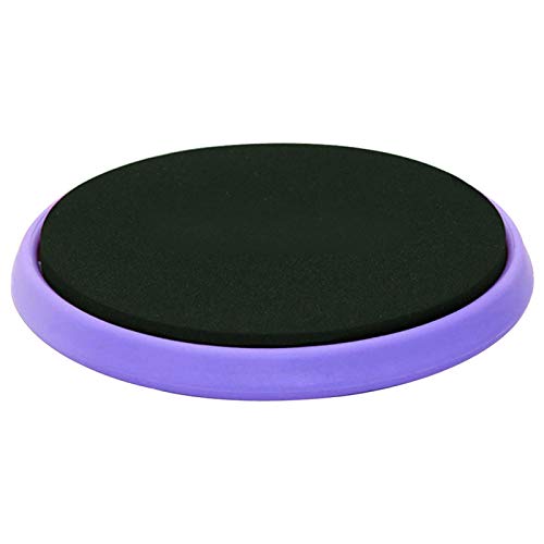 GeKLok Tabla de Torneado para Danza, Ballet, Gimnasia - Accesorio Redondo de Disco, Equilibrio y Entrenamiento para Patinadores de Hielo, Animadoras (Morado)