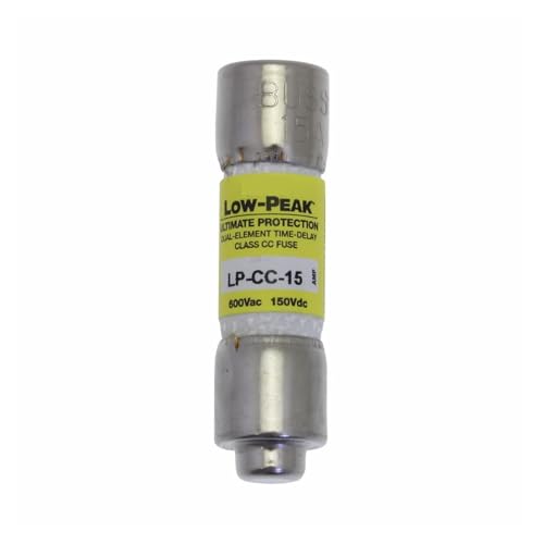 Fusible LP-CC-6 6A pour éviter les surcharges de moteur triphasé 600V 10x38