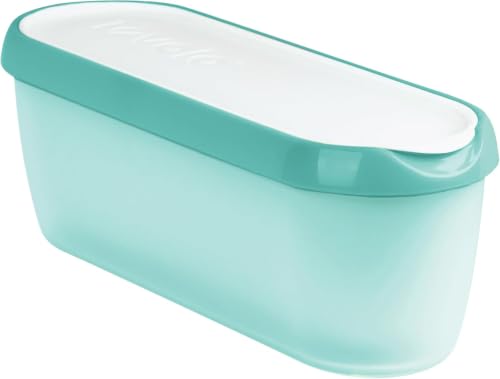 Image of Tovolo Reusable Ice Cream Containers for Homemade Ice Cream Glide A Scoop Ice Cream Tub for Reusable Ice Cream, 1.5 Quart BPA Free Insulated Freezer Safe Ice Cream Container
