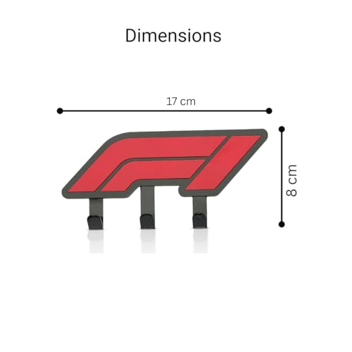 Image of Metal Key Holder | Wall Organizer with 3 Hooks | Durable Metal Construction | Stylish Living Room Decor | Holds Up to 5 kg | Premium Wall Accessory