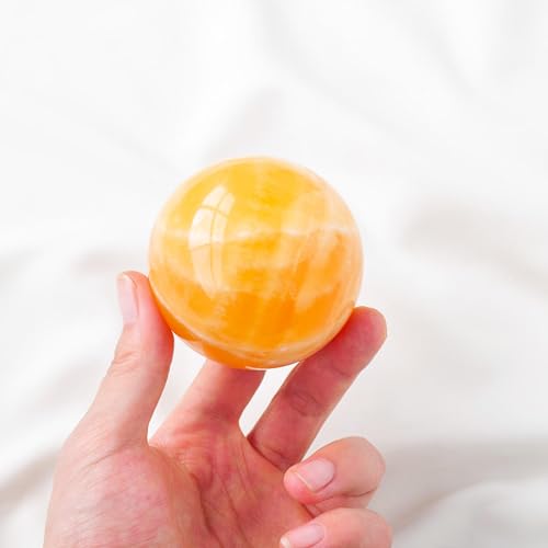 Luster Yellow Fluorite Crystal Quartz Ball Room Decoration Home Decoration Jewel Furnishings Home,45~50mm