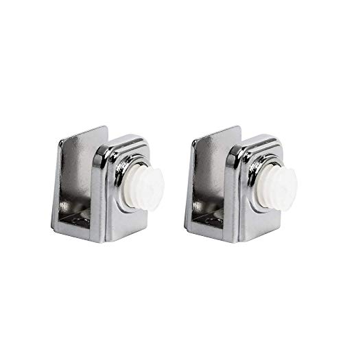Glass Shelf Bracket Glass Clamp Holder Glass Shelf Holders Support Glass Clamp Bracket Shelf Clip Clamp, Suitable for 5-8 mm / 0.19-0.3 inch Thick CGlass Screen Clip Holder 2 PCS