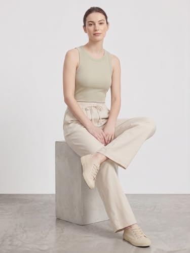 Image of Vogaan Women's High-Waist Korean Trousers with Wide Baggy Fit | Trendy GenZ Streetwear Pants | Trousers | Women Trousers