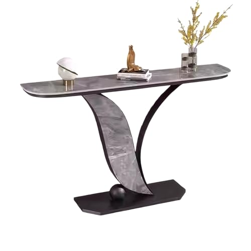 �R���\�[���e�[�u�� �X���� ���� ���[ �n�C�\�t�@�[ �T�C�h�e�[�u�� �Ƃ̑��� �L���p �Q�� ���r���O�p(Black A,80cm/31.5in)