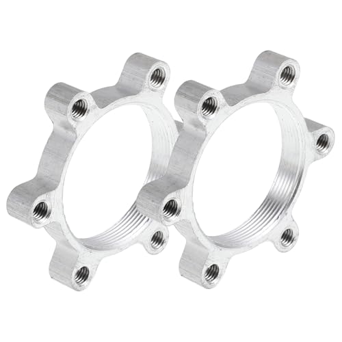 Abaodam Versatile 48mm Threaded Disc Flange Adapter for Bike Hubs Bolt Washer Compatible Brakes