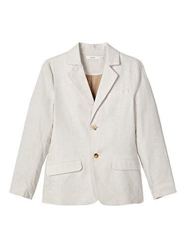 Name It Nkmfalcon Blazer, Pepe Bianco, 146-152 Bambino