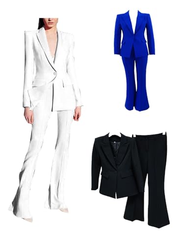 Diva01 ensemble de pantalon pour femme idéal pour le bureau