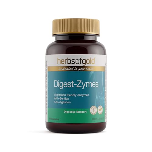 Herbs of Gold Digest-Zymes - 60 Capsules