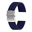 Dark Blue + Silver Buckle